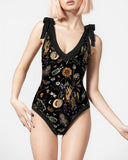 Witchery Dreamland Printed V-neck Swimsuit