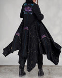 Magical Meteor and Ancient Purple Lotus Elf Party Hooded  Coat