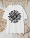 Casual Ethnic Mandala Graphic Print T-Shirt