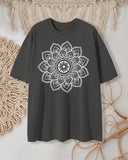 Healing And Beautiful Mandala Pattern T-Shirt