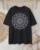 Casual Ethnic Pattern Printed T-Shirt