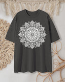 Casual Ethnic Mandala Graphic Print T-Shirt