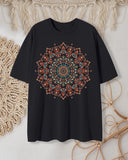 Casual Bohemian Graphic Print T-Shirt