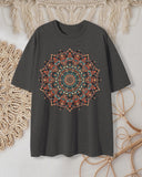 Casual Bohemian Graphic Print T-Shirt