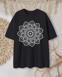 Healing And Beautiful Mandala Pattern T-Shirt