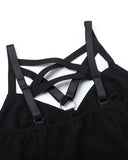 Dark Style Temperament Pentagram Basic Camisole Top