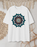 Colorful Healing Ethnic Print T-shirt