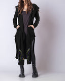 Magical Luna Blue Gem and Dragonfly Elf Party Positioning Coat