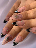 Psychedelic Starry Night Manicure Patch Wear Nails