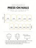 Luxury Saint Patrick's Day Medium Square Press-On Nails