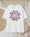 Healing For Soul Ethnic Print  T-shirt