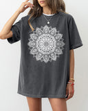 Casual Ethnic Mandala Graphic Print T-Shirt