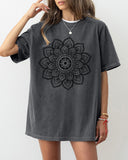 Healing And Beautiful Mandala Pattern T-Shirt