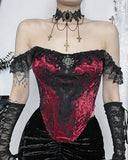 Sexy Dark Temperament Slim Lace Camisole