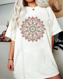 Casual Bohemian Graphic Print T-Shirt