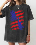 Stand Up "Independence Day" Flag Graphic T-Shirt