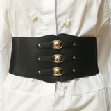 Retro Waist Belt With Loose And Tight Waistband