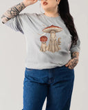 Mysterious Strange Mushroom Casual Plus Size T-shirt