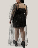 Dreamy Starlight  Plus Size Tulle Dress