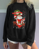 "Its the season to sleigh" Print Crew Neck Sweatshirt