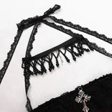 Fashionable Hot Girl Sexy Tube Chain Lace Camisole