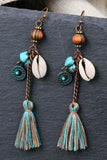 Tribal Tassel Woven Earrings