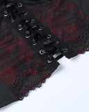 Dark lace halter back straps  Camisole