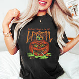 Evil Pumpkin Halloween Theme Party Print T-Shirt