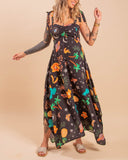 Summer Love Casual Tropical Fruit Print Sun Dress