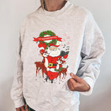 "Its the season to sleigh" Print Crew Neck Sweatshirt