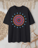 Colorful Mandala Print T-Shirt