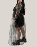 Dreamy Starlight  Plus Size Tulle Dress