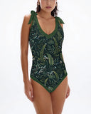 Wonderland Forest Printed One Piece