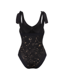 Galaxy Print Halter One Piece and Sorang