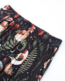 Mushrooms Fairyland Forest Printed Two Pieces Casual Set