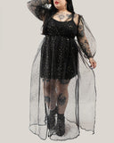 Dreamy Starlight  Plus Size Tulle Dress